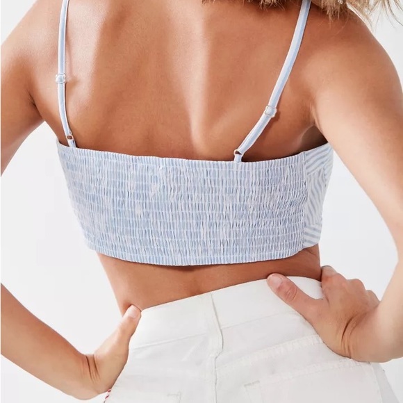(A7) NEW Urban outfitters silence and noise stripe crop top, Size Medium, NWOT - Picture 6 of 6